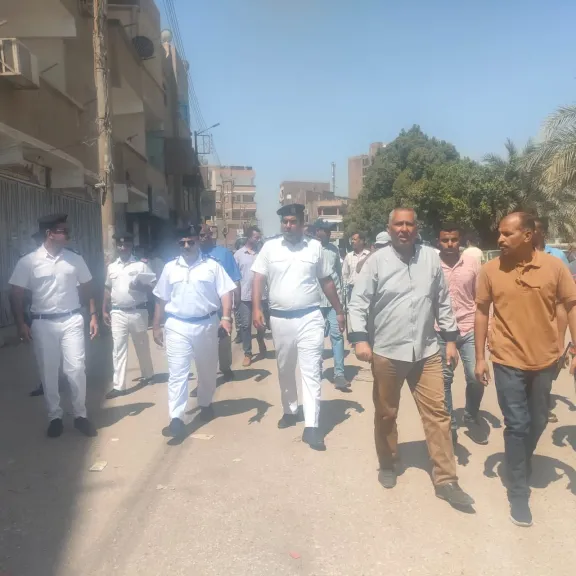 حملة مكبرة لضبط الإشغالات بمركز أبوتشت بقنا وتحرير 458 محضراً متنوعاً
