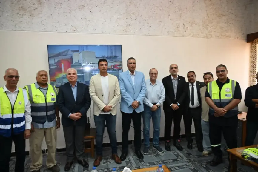 وزير الصناعة ومحافظ جنوب سيناء يتفقدان مشروعات شركة سيناء للمنجنيز بأبوزنيمة