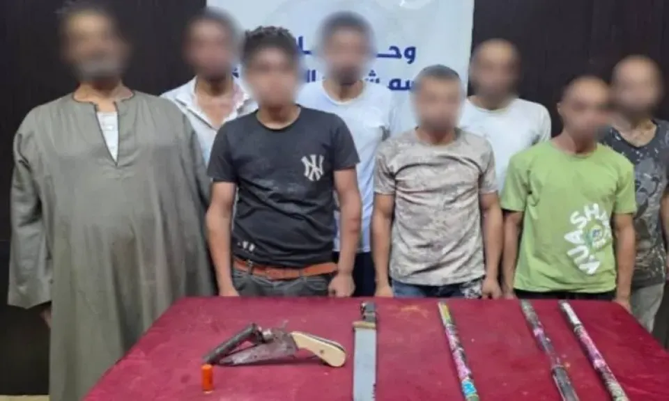 بسبب «أولوية الفرش».. الأمن يضبط أطراف معركة الخرطوش والأسلحة البيضاء بالعمرانية