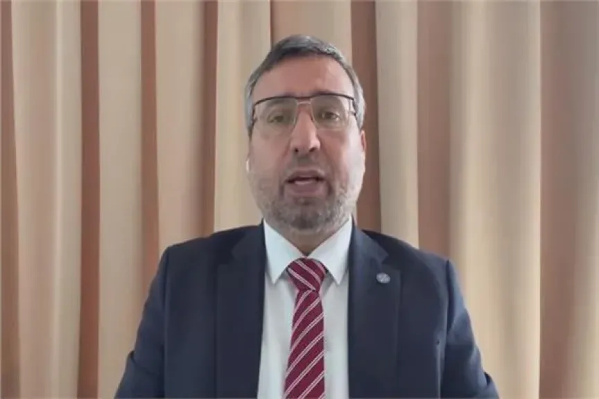 الدكتور عماد أبو الرُب، رئيس المركز الأوكراني للحوار