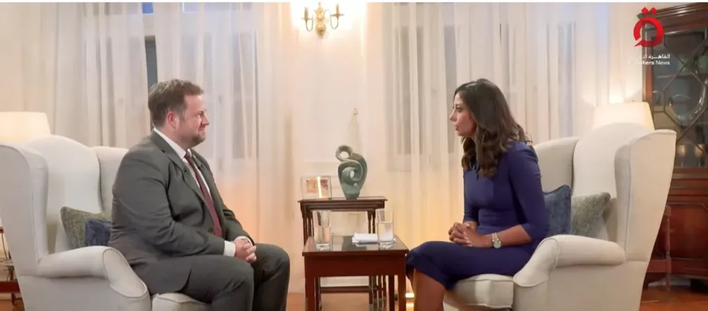 ستيفن دوتي وزير الدولة البريطاني لشؤون الشرق الأوسط