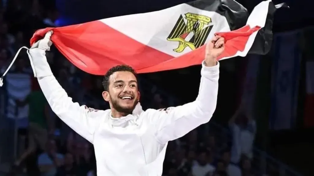البطل الأولمبي محمد السيد