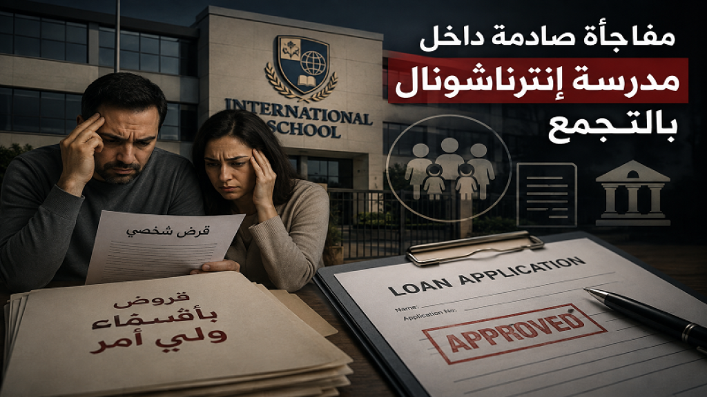 «أنا عليّا قرض بـ700 ألف جنيه».. واقعة صادمة تفجر أزمة مدرسة دولية|فيديو