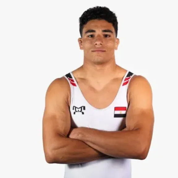 عبد الرحمن هيثم يتوج بفضية المصارعة الحرة في تارانتو 2026