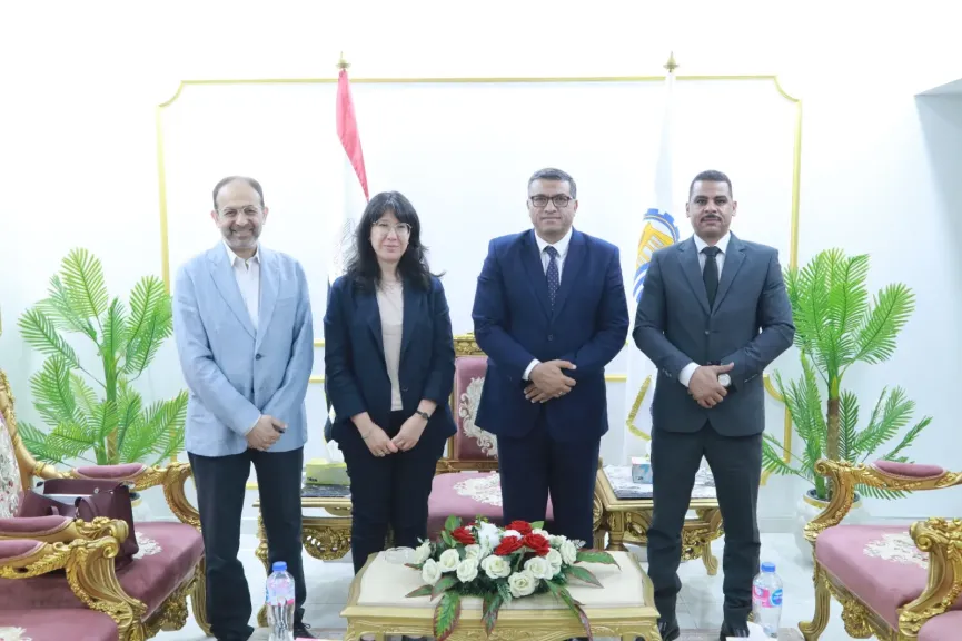 محافظ قنا يستقبل وفد مشروع النمو الأخضر الشامل لإستعراض نتائج المرحلة الأولى وخطة المرحلة الثانية