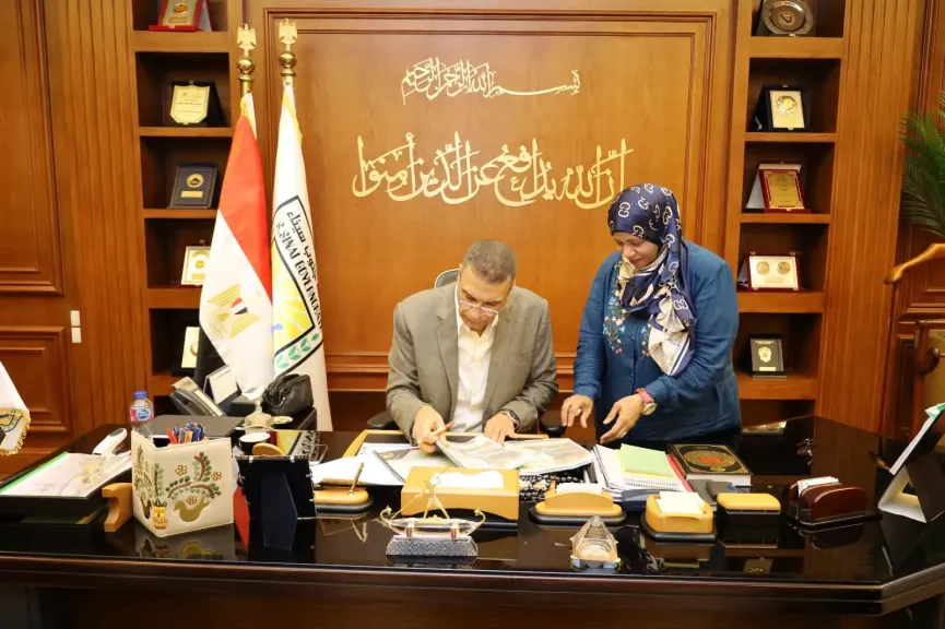 محافظ جنوب سيناء يعتمد الخطة السنوية للسكان لعام 2026/2027