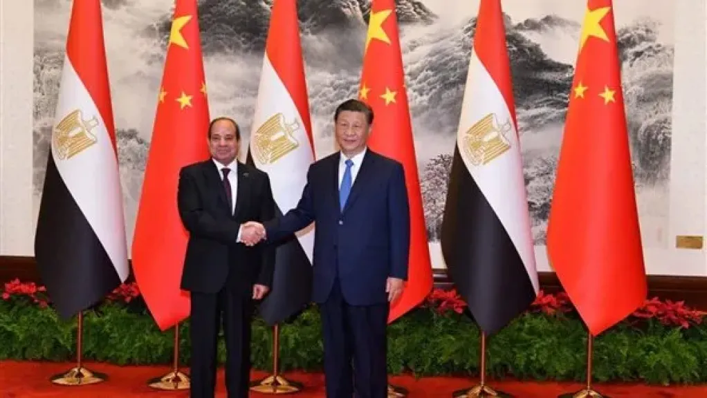 الرئيس السيسي ورئيس الصين 