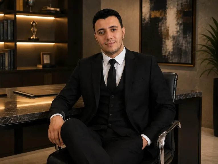 الفنان الشاب أحمد الهمشري