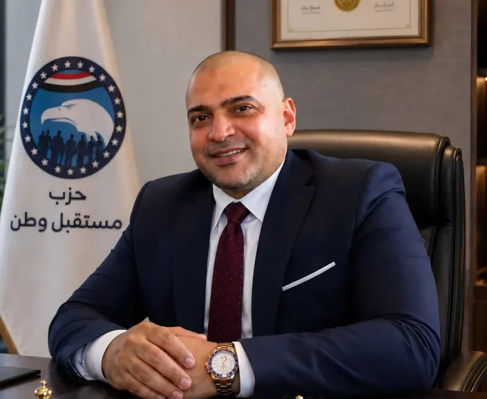 المهندس محمد فراج، عضو الغرف التجارية، وعضو الأمانة المركزية لحزب مستقبل وطن