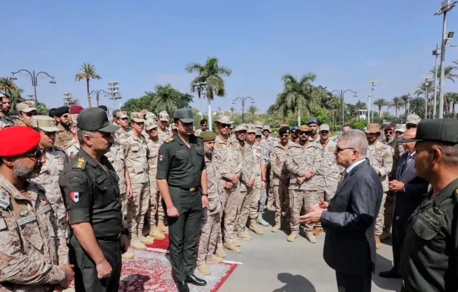 قناة السويس تستقبل وفدين عسكريين من كلية القادة والأركان للإطلاع على مستجدات مشروعات التنمية