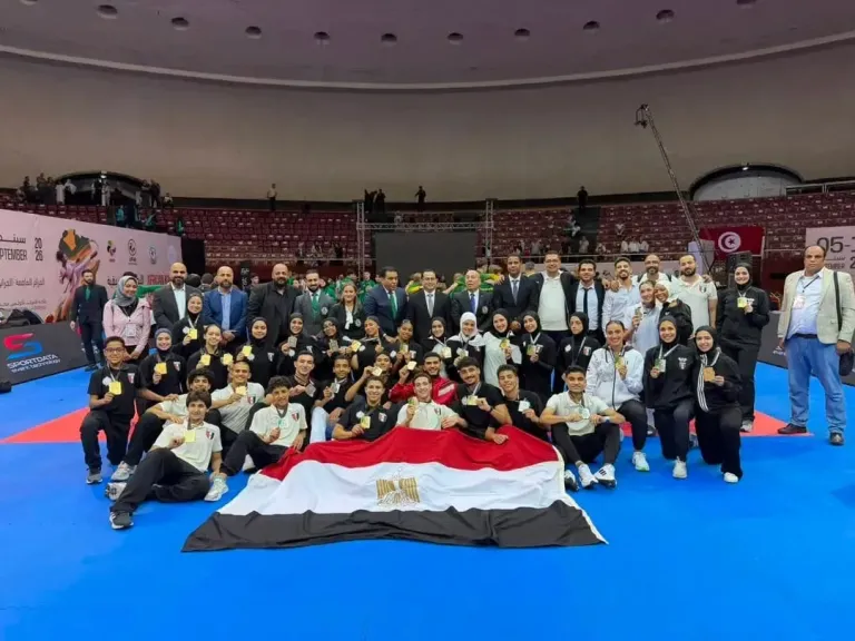 وزير الشباب والرياضة يهنئ منتخبات مصر للكاراتيه بعد التتويج ببطولة إفريقيا في الجزائر