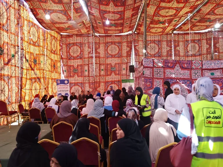رئيس الوحدة المركزية للسكان بوزارة المحليات تتابع جهود العمل السكاني بقرية دندرة بقنا