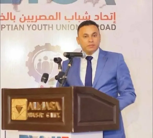 شريف النسيري، الأمين المساعد لأمانة المصريين بالخارج بحزب مستقبل وطن