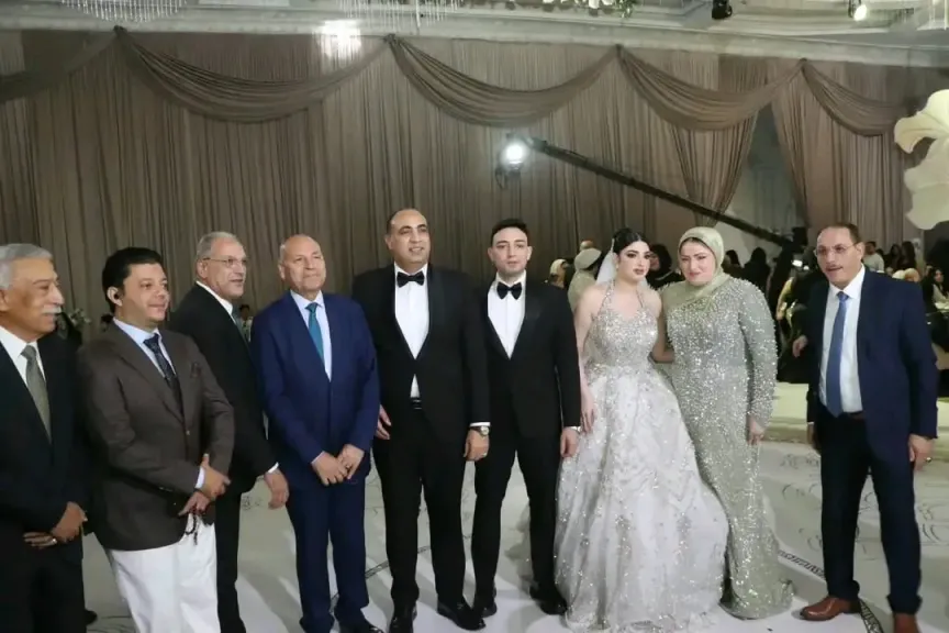 في ليلة استثنائية.. زفاف النقيب عبدالعزيز وأمنية ناصر بحضور نخبة من الشخصيات العامة والبرلمانية
