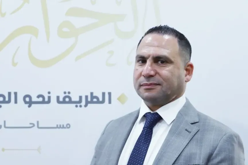 المهندس روحي العربي، الأمين المساعد لأمانة شؤون المجالس المحلية المركزية بحزب مستقبل وطن