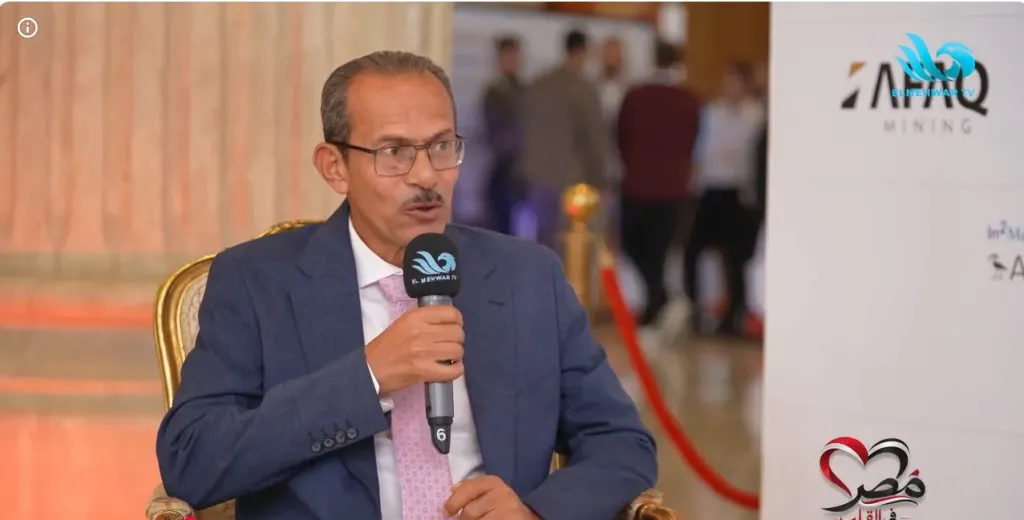 الدكتور طارق خاطر، رئيس الإدارة المركزية للمناجم والمحاجر بوزارة البترول والثروة المعدنية