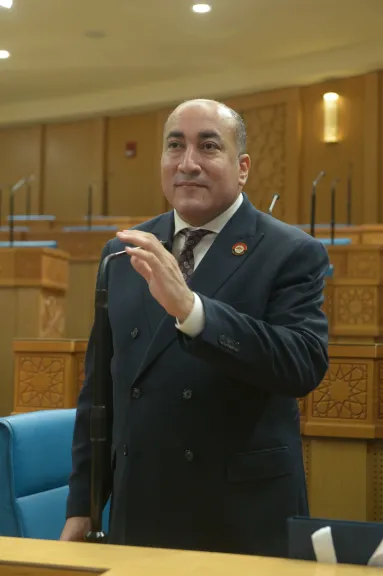 النائب عمرو رشاد، عضو مجلس الشيوخ