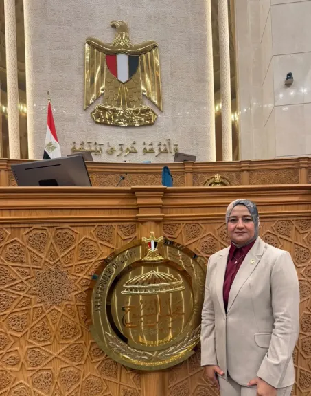 النائبة مروة قنصوة 