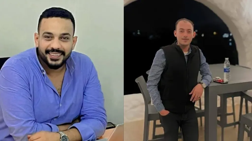 الكاتب الصحفي دياب خليفة وأسامة النقيب 