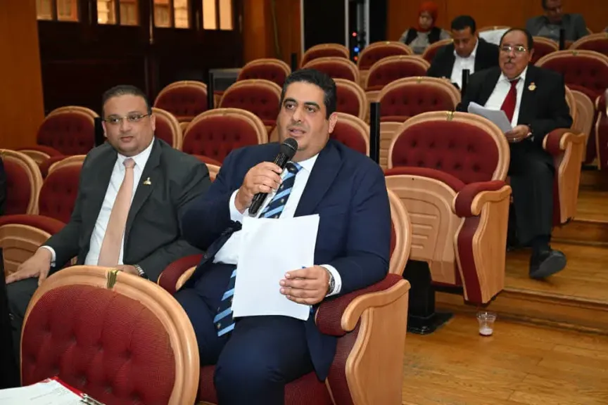 النائب وليد التمامي، عضو مجلس الشيوخ عن حزب مستقبل وطن