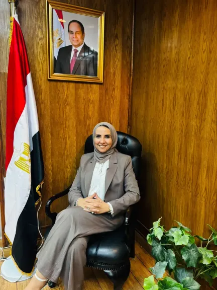 النائبة ولاء هرماس، عضو مجلس الشيوخ