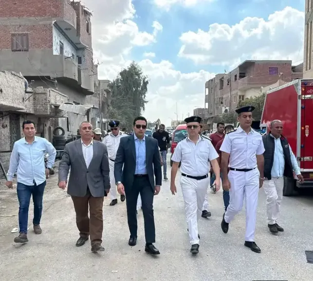 نائب محافظ الفيوم يقود حملة مكبرة لرفع الإشغالات بدمو