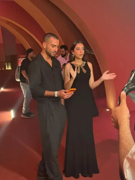 محمد الشرنوبى وياسمين العبد قدما أغنية ”سيدي” في ختام مهرجان الجونة السينمائي الدولي