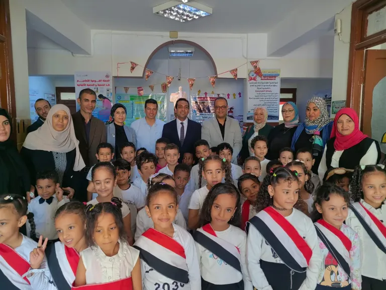 إنطلاق فعاليات الحملة القومية للتطعيم ضد مرض الحصبة والحصبة الألمانية بقرى ونجوع قنا‏
