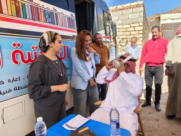 صحة جنوب سيناء تدشن قافلة طبية وخدمية وثقافية شاملة لأهالي وادي فيران بأبورديس