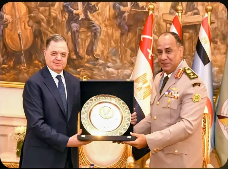وزير الدفاع يستقبل وزير الداخلية ووفد قيادات الشرطة للتهنئة بالذكرى الـ53 لإنتصارات أكتوبر المجيدة