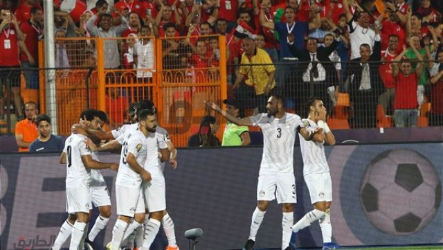 الفراعنة تفوز على أوغندا بثنائية بأمم افريقيا