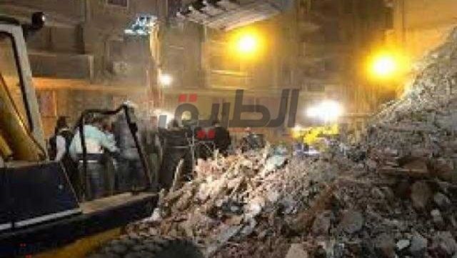 مصدر أمني لـالطريق: انهيار عقار حدائق القبة نتيجة الحفر في منزل مجاور