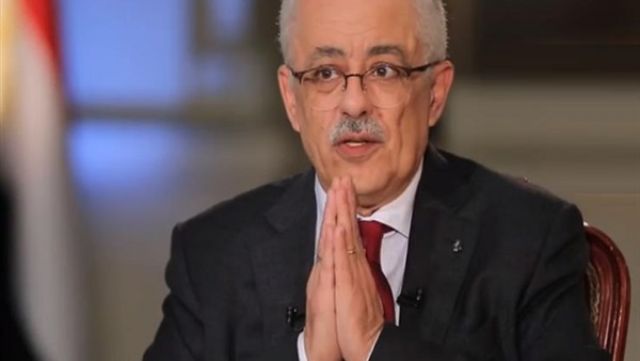 وزير التعليم طارق شوقي