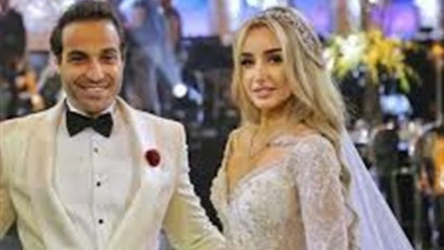 شاهد قبلة أحمد فهمي لهنا الزاهد في حفل زفافهما