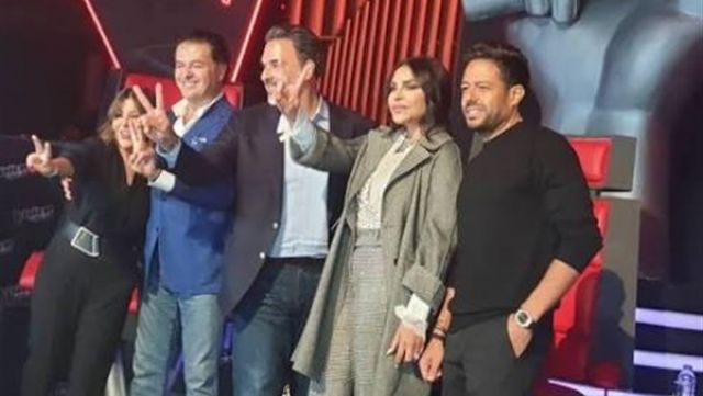 سميرة سعيد تروج مع محمد حماقي لبرنامج The Voice (فيديو)