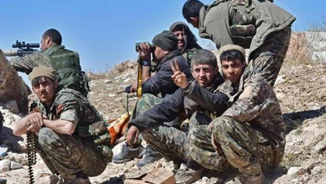 القوات الكردية