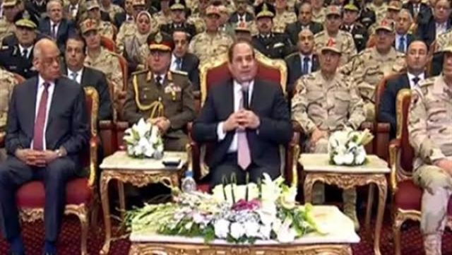 الرئيس عبد الفتاح السيسسي في الندوة التثقيفية