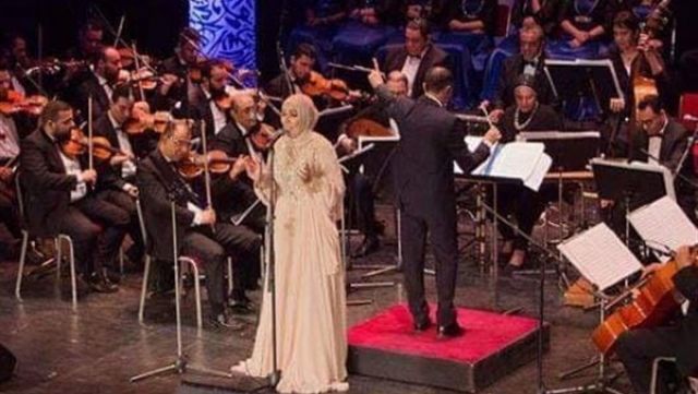 نداء شرارة تتألق في حفل مهرجان الموسيقى العربية بدار الأوبرا
