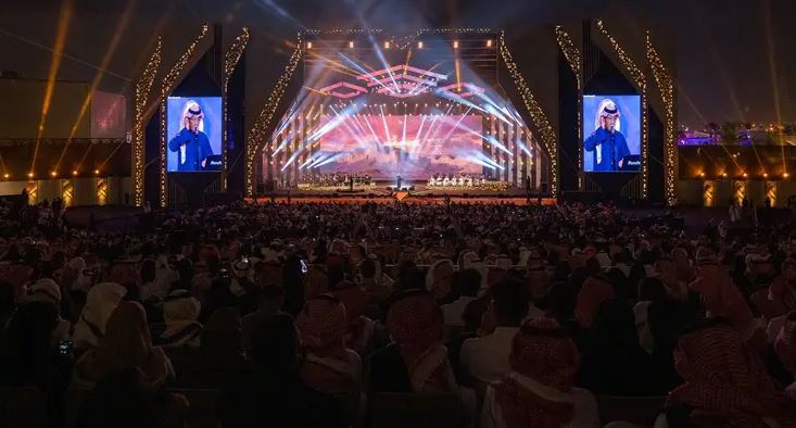 حفل خالد عبد الرحمن في السعودية