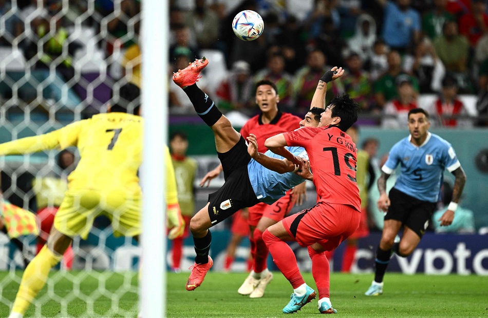 مباراة الأوروجواي وكوريا الشمالية في كأس العالم 2022