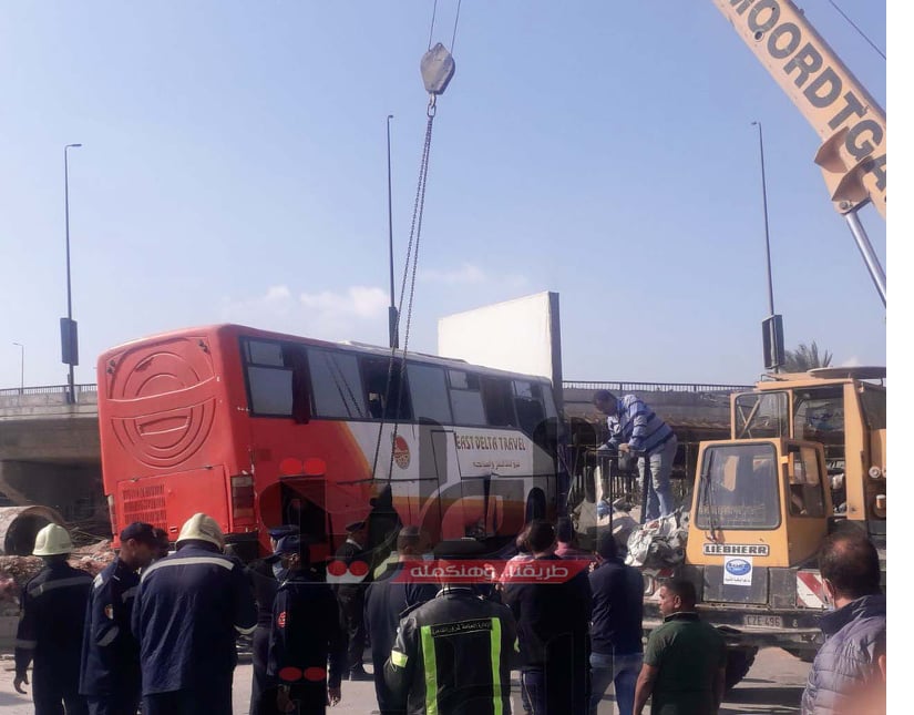 حادث اتوبيس شرق الدلتا 