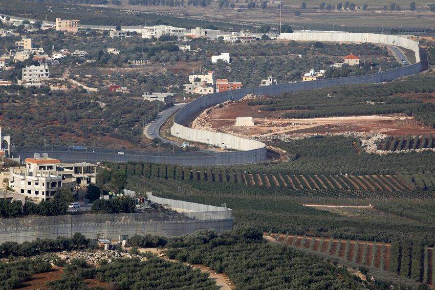 السياج الإسرائيلي الحدودي مع لبنان