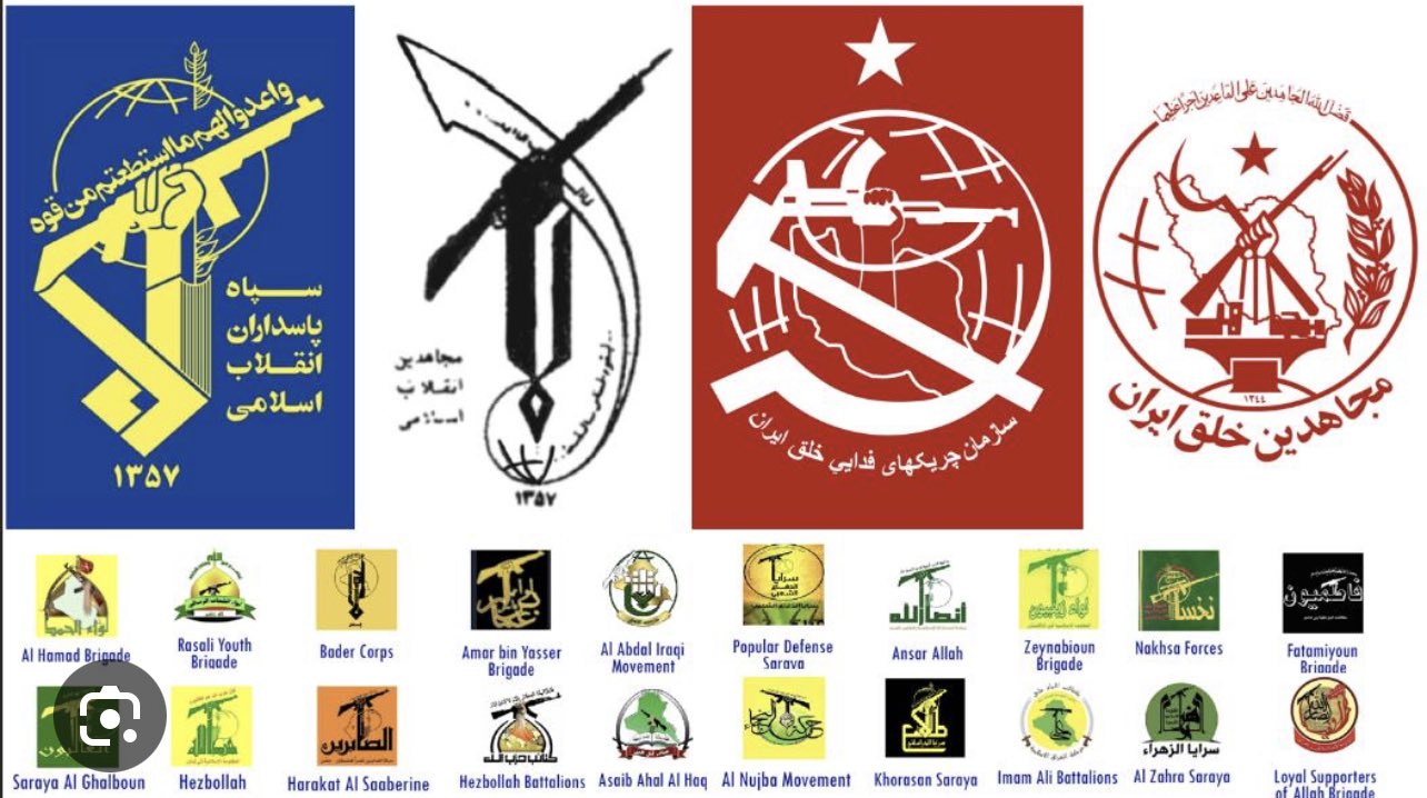 منظمات تابعة لإيران 