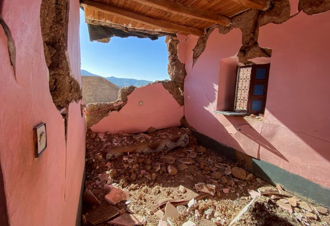 أضرار زلزال المغرب