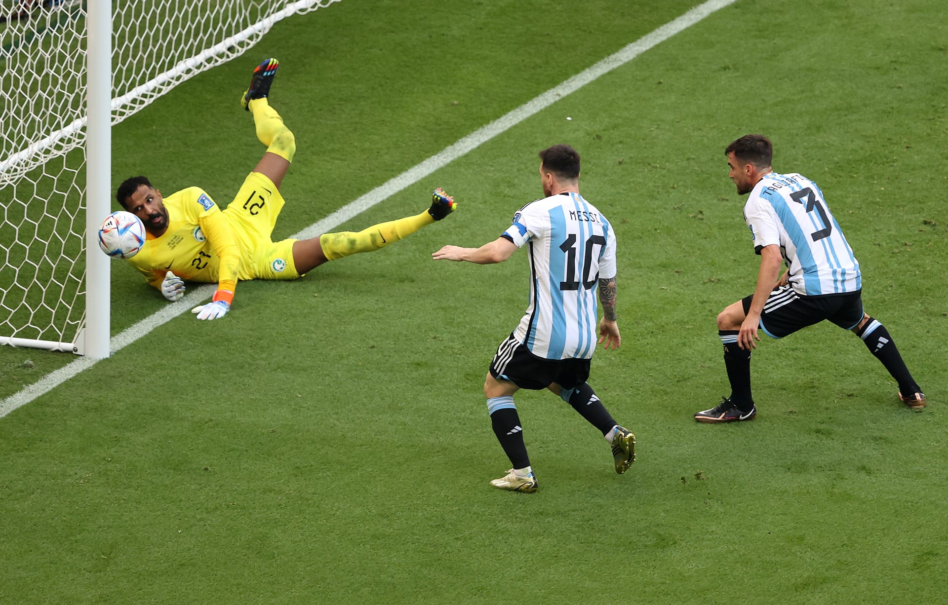 مباراة الأرجنتين والسعودية في كأس العالم