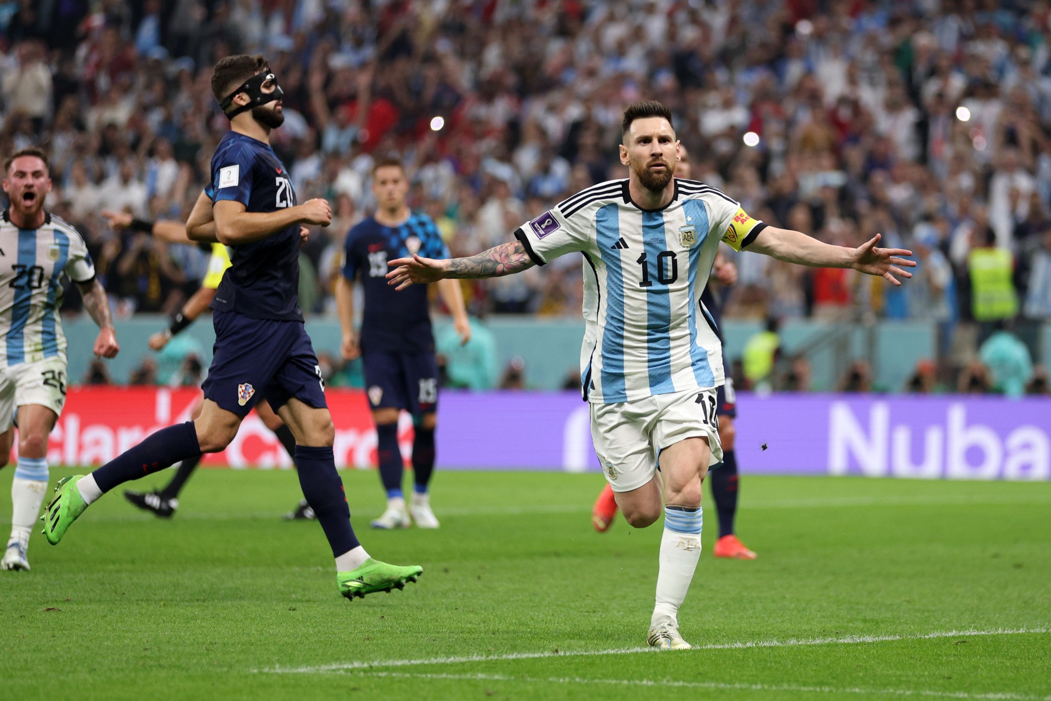 مباراة الأرجنتين وكرواتيا