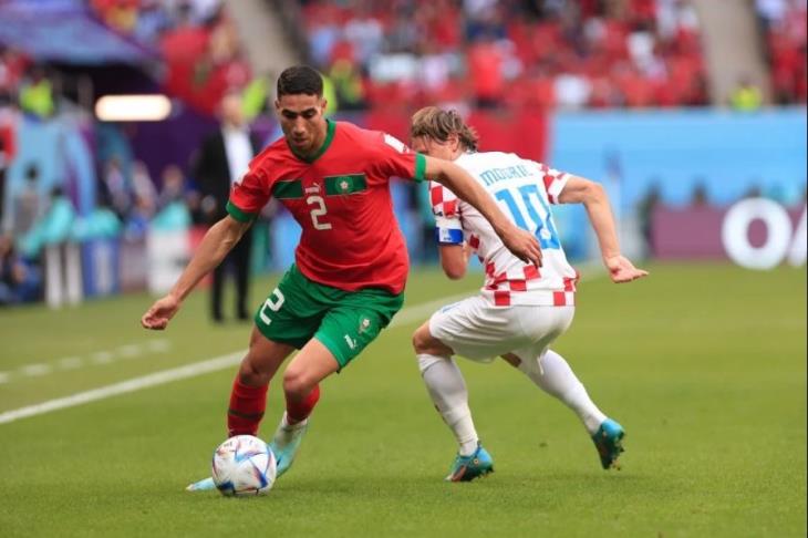 مباراة المغرب وكرواتيا في كاس العالم